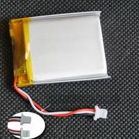 3.7V 800mAh 2.96Wh 3 Wires NTC Thermistor Polymer Li LiPo Battery 603040 JST 3Pin 1.0mm Connector