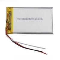 3.7V 850mAh 3.145Wh Rechargeable Li Lipo Replacement Battery 353562 Thermistor 3-Wires For GPS MP4