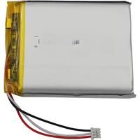 XINJ 3.7V 2200mAh 8.14Wh Thermistor Rechargeable Li Lipo Battery 805058 JST 3Pin 1.25mm Replacement