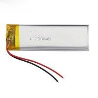 3.7V 700mAh 2.59Wh 602060 Rechargeable Polymer Li Lithium Battery Lipo For Recording Pen GPS Driving