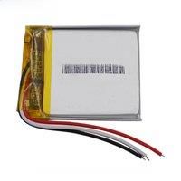 3.7V 300 mAh 1.11Wh 3 Wires Thermistor 303035 Polymer Li Lithium LiPo Rechargeable Battery Ions For