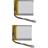2pcs 3.7v 700mah 2.59Wh Li Lithium Battery 603035 Li-ion NTC 3-wires JST 3pin1.0mm For DashCam GSP