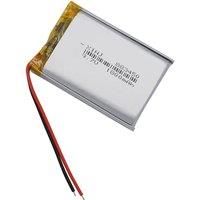 3.7V 1800 mAh 6.66Wh Rechargeable LiPolymer Li Lithium Battery 883450 Liion For GPS Bluetooth