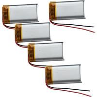 3.7V 400 mAh 1.48Wh Polymer Li Lithium Battery Cell 602035 Liion For MP4 Bluetooth Speaker LED