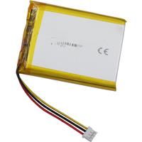 3.7V 4000mAh 14.8Wh LiPolymer Replacement Lipo Rechargeable Battery 3 Wires JST 3Pin 2.0mm