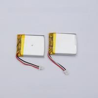 2pcs 3.7V 400mAh 1.48Wh Polymer Rechargeable Li Lithium Lipo Battery Li-ion 403035 JST-SH 1.0mm 3Pin