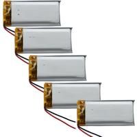3.7V 450 mAh 602040 Rechargeable Polymer Li Lithium Lipo Battery Cell For Car Camera GPS Sat Nav