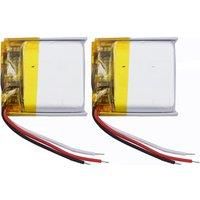 2pcs 3.7V 150mAh 0.55Wh NTC 3 Wires Rechargeable Li Battery 402020 JST 3Pin 1.0/1.25/1.5/2.0/2.54mm
