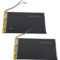 3.7V 4000 mAh 14.8Wh Rechargeable Polymer Li LiPo Battery 3766125 Thermistor 3 Wires For MID