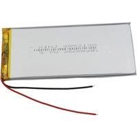 XINJ 3.7V 3000 mAh Rechargeable Polymer Li Lithium Lipo Battery 3552130 For PDA Game Player MID