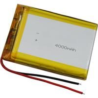 3.7V 4000 mAh 105068 Polymer Rechargeable Lithium LiPo Li Battery For Speaker DashCam GPS MID DVC