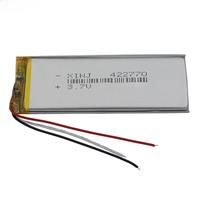 3.7V 1100mAh 4.07Wh 3 Wires Thermistor Polymer Li Lithium LiPo Battery 422770 For Phone EBook PDA