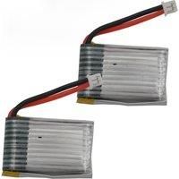 2pcs 3.7V 150 mAh 20C Rechargeable Polymer Li Battery 651723 JST-PH 2.0mm 2pin For F36 JJRC H36