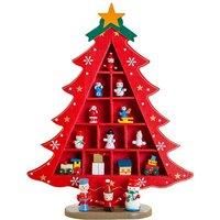 Christmas Decoration Diy Christmas Tree In 2 Colours - Red