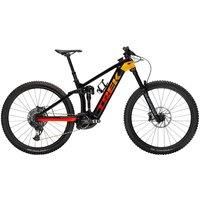 Trek Rail 9.8 GX AXS Electric Mountain Bike 2022 Black/Marigold/Red
