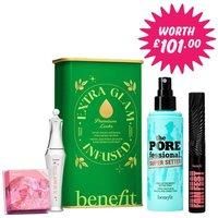 Benefit Extra Glam Infused Xmas 2024 Set NEW IN METAL TIN