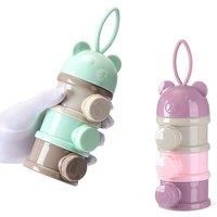 Portable Baby Milk Powder Box - 2 Colours - Green