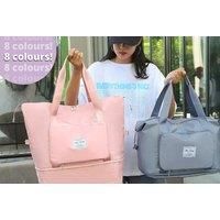 Large Capacity Folding Travel Bag - 8 Colours - Pink