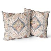 Snylcce Set of Bohemian Style Cushion Covers 2 50x50 cm 20x20