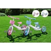 6 In 1 Adjustable Bike, Trike And Trailer Set - Pink Or Blue