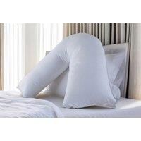 V-Shaped Support Pillow With Optional Cover - 7 Colours!