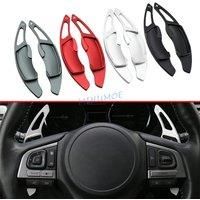 Steering Wheel Paddle Shifter Extension Trims For Subaru Outback Forester(SJ/SK) Legacy XV Crosstrek impreza Car Accessories