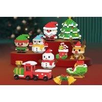 Christmas Building Block Set - 6 Or 12 Figures!