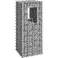 Gabion Basket Post 40x40x100 cm Iron