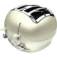 (Grade A) Funky Appliance Cream 4 Slice Funky Toaster (FT01CREAM)