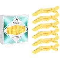 Vellen Alligator Hair Clips Salon Hairdresser Sectioning Clamp Claw Grips 6 Pack