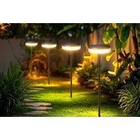 Wind Swaying Led Solar Garden Lights With 14 Hours Runtime!