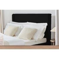 Wingback Bed Frame W/ Ottoman Storage In 5 Sizes & 3 Colours - Cream