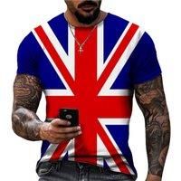 British Flag Men'S T-Shirt - 4 Sizes - Black