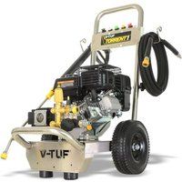 V-TUF TORRENT1 212cc 190 Bar Industrial Petrol Pressure Washer Robust Frame