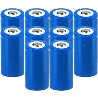 16340 Battery Rechargeable 3.7V Li-ion CR123A Batteries for LED Flashlight Travel Wall Charger 16340 CR123A Battery