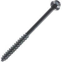FastenMaster TimberLok Hex Double-Countersunk Self-Drilling Structural Timber Screws 6.3mm x 150mm 250 Pack (65596)