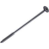 FastenMaster FMHLGM006-50 HeadLOK Heavy-Duty Flathead Fastener, 6 Inches, 50-Count, Black