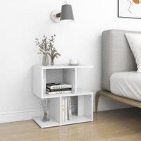 Bedside Cabinets 2 pcs White 50x30x51.5 cm Engineered Wood