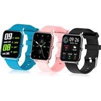 Bluetooth Multifunction Smart Watch - Blue, Black Or Pink