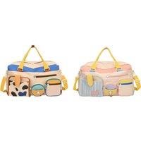Large Capacity Duffle Bag With Compartments - 2 Colours