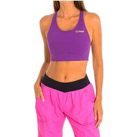 Zumba Fitness Women/'s B-B Sports Bra - Cut and Paste Purple, Medium