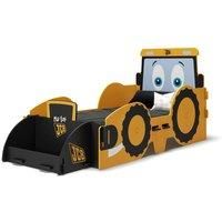Licensed JCB Digger Tractor Bed Toybox Storage Bedside Bookcase 140 70 Cotbed