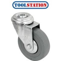 Grey Rubber Castor 50mm