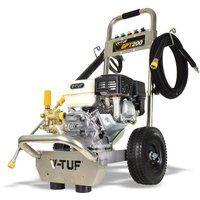 V-TUF V-TUF TORRENT GPT200 Industrial 6.5HP Petrol Pressure Washer with GP200 Honda Engine - 2755psi, 190Bar, 12L/min Pump
