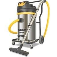 V-Tuf Mammoth110-Stainless 2500W 80Ltr Wet & Dry Industrial Vacuum Cleaner 110V (880FN)