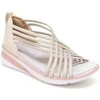 Criss Cross Wedge Shoes - 5 Sizes & Colours! - Black