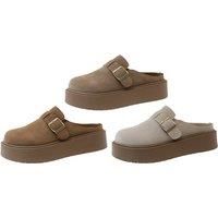 Ugg Inspired All-Season Platform Loafers - 5 Sizes & 3 Colours