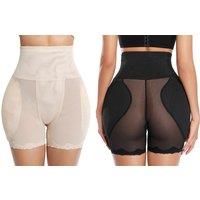 Women'S Padded Body Shaper Panties In 6 Sizes And 2 Colours