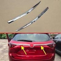 Chrome Trunk Tailgate Molding Strips Trims For Mazda CX-5 CX5 2017-2021 Accessories