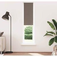 Roller Blind Blackout Coffee 60x210 cm Fabric Width 55.7 cm Polyester